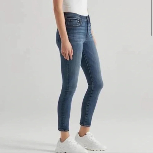 NWT Edwin Pixie 9” Mid Rise Skinny Jeans Color Nevermind Size 34 Anthropology - Picture 6 of 16